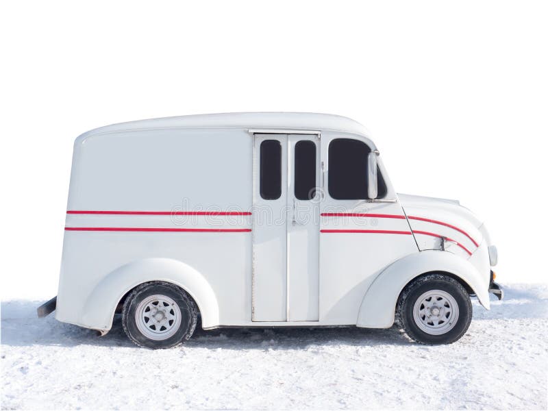 Old Divco Delivery truck royalty free stock photography Old Divco Delivery truck royalty free stock photography