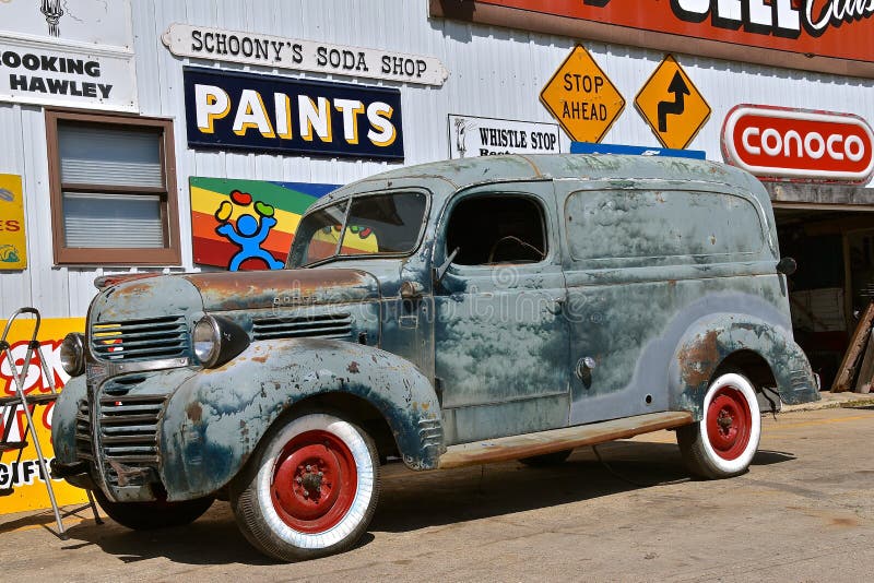 vintage panel van