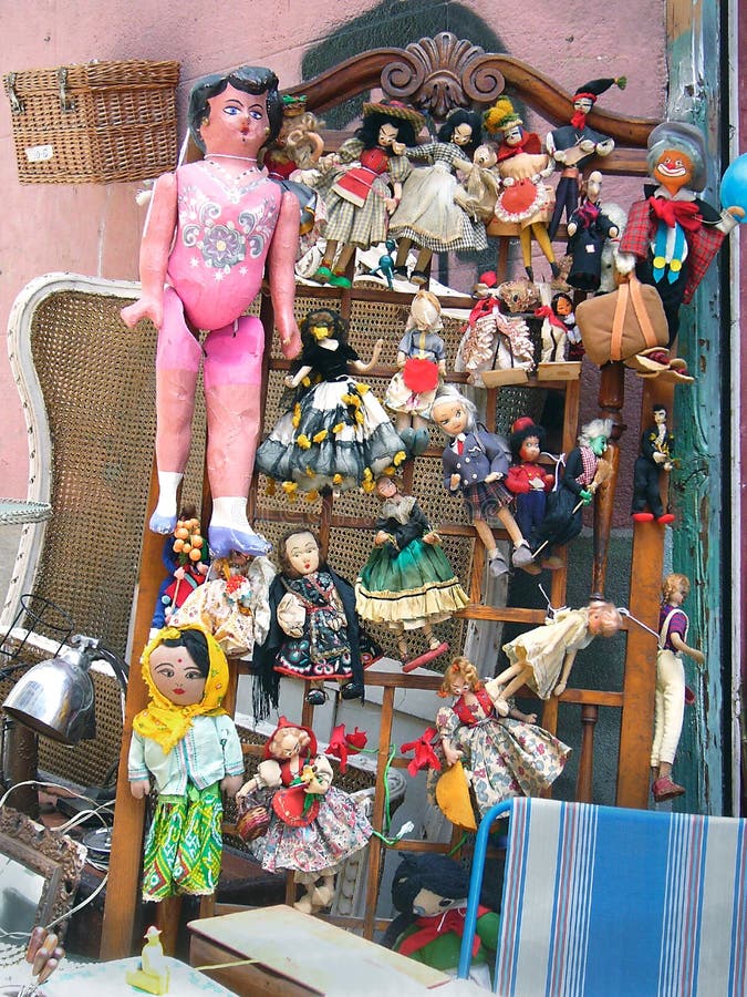 Old dolls stock image Old dolls stock image