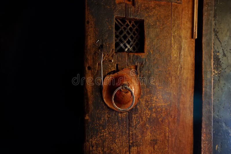 Old door stock image