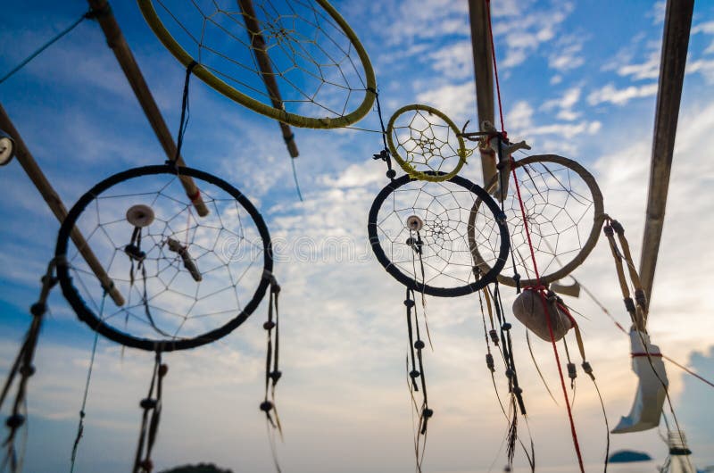 Old dream catcher stock image. Image of decay, spider 109134121