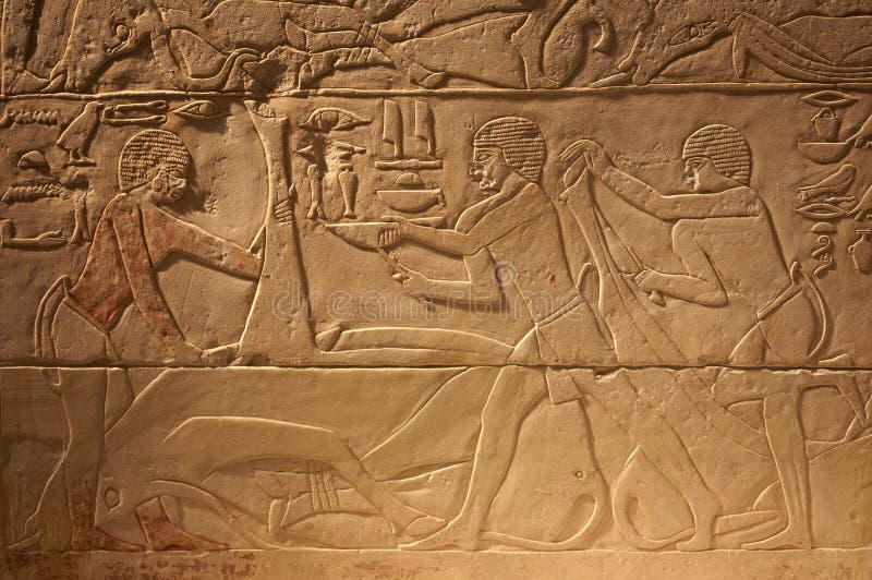 Old Egypt ancient writings on stone stock photography Old Egypt ancient writings on stone stock photography
