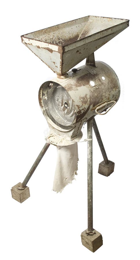 Old electric corn grinder