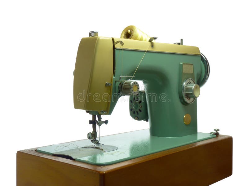 Old Electric Sewing Machine Stock Image Image of making, retro 19459747