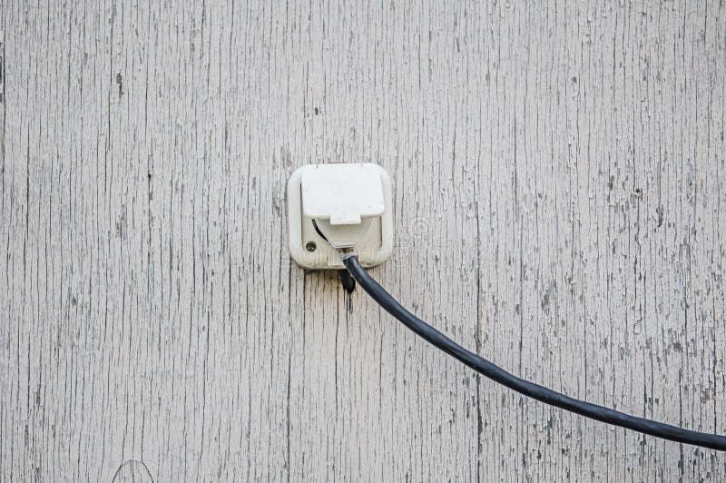 Old electrical outlet stock photo. Image of energy, dangerous 25708174