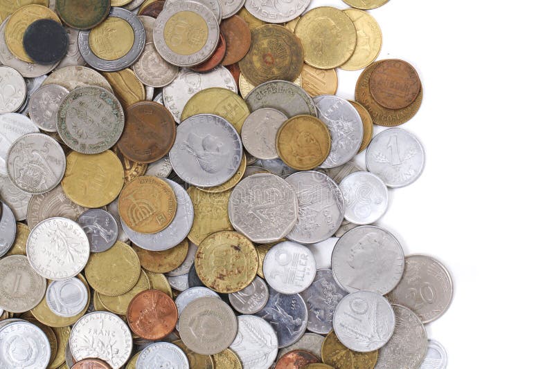 Old European Coins Stock Image Image Of Shiny Money 118305227