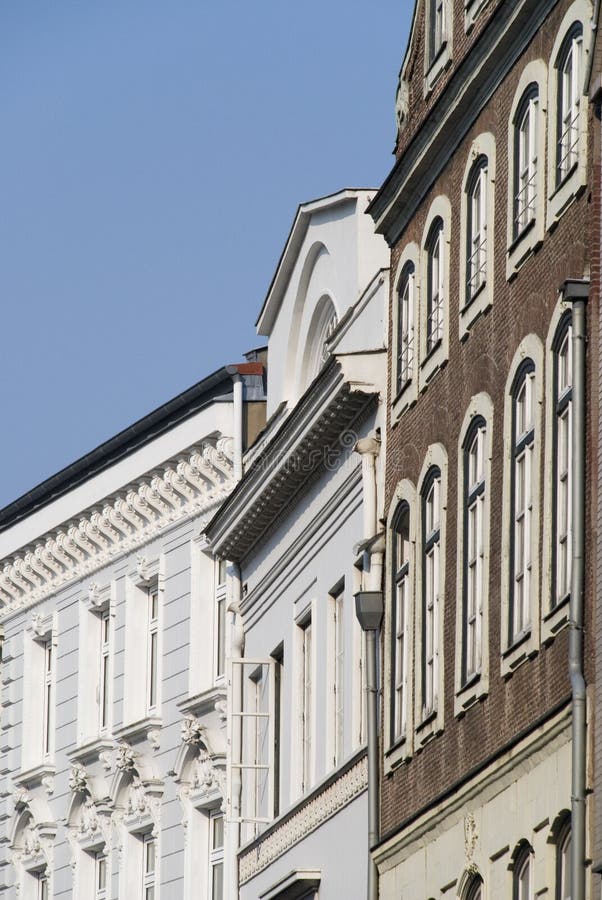 Old facade in luebeck, germany