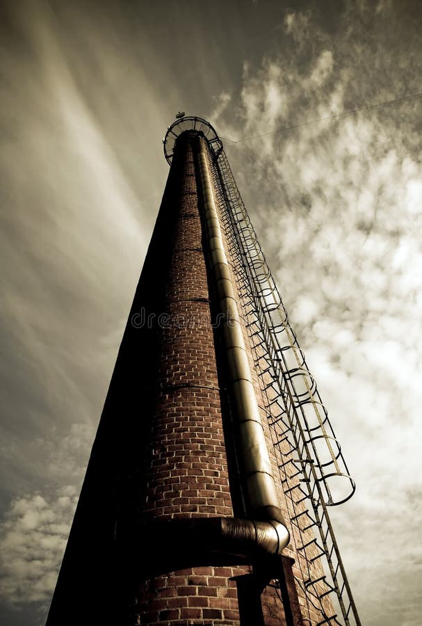 Old factory chimney