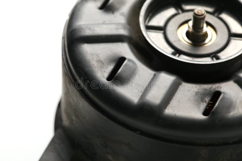 Old fan motor unit scene. stock photo. Image of electrical 111012574