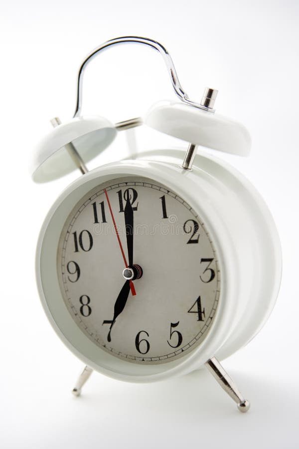 Old-Fashioned Alarm Clock royalty free stock photography Old-Fashioned Alarm Clock royalty free stock photography