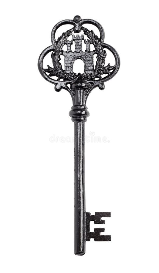 Old fashioned big black key