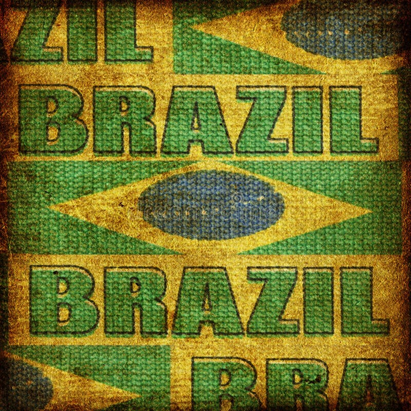 Old fashioned brazil background