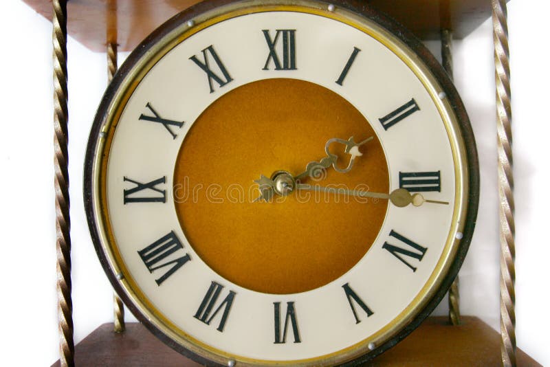 Oldfashioned Clock Picture. Image 3468780