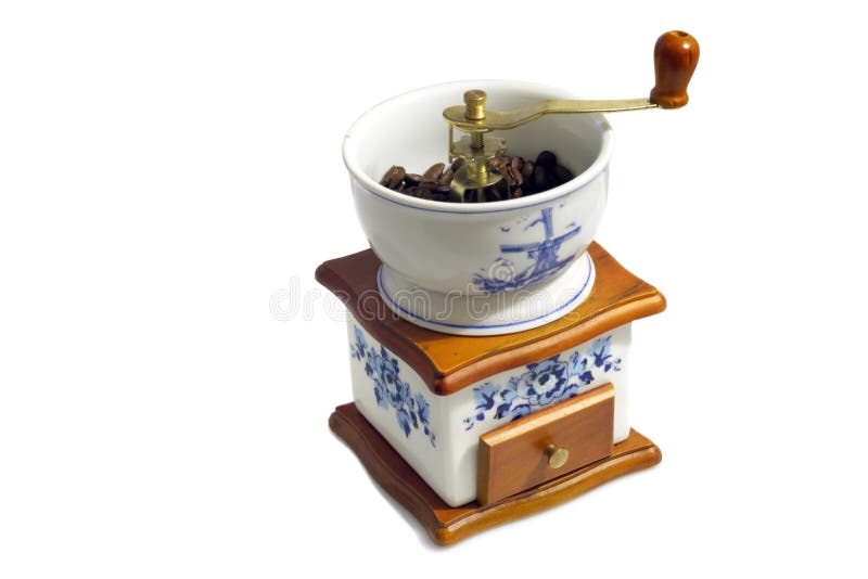 Oldfashioned Coffee Grinder Picture. Image 7843762