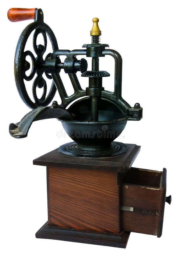 Old Fashioned Coffee Grinder Picture. Image 82986917