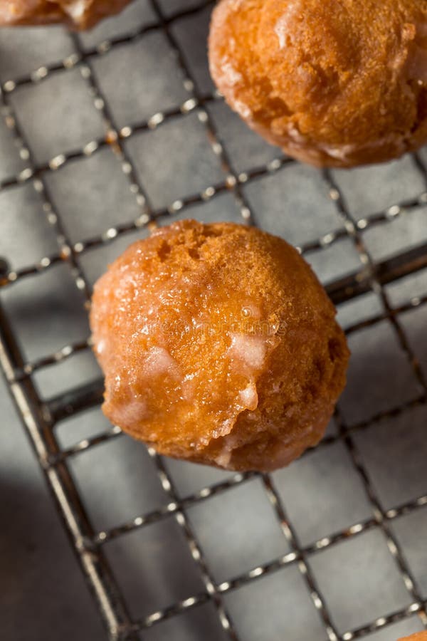 Old Fashioned Glazed Donut Holes Stock Image Image of cake, fattening