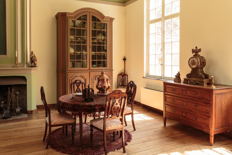 Interior Old Fashioned English Pub Editorial Stock Image Image