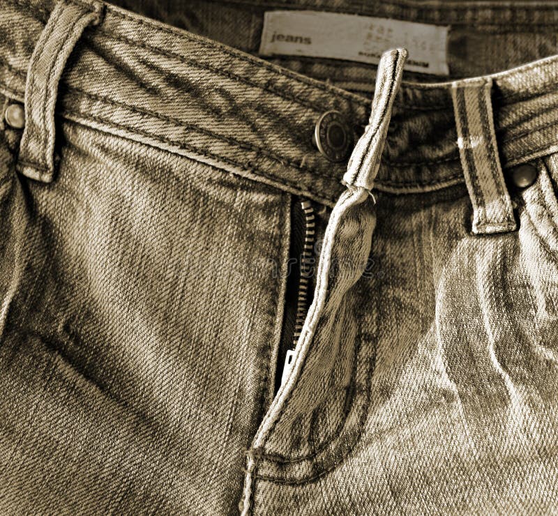 Texture of old fashioned jeans. Button clasp stock images, royalty-free photos and pictures
