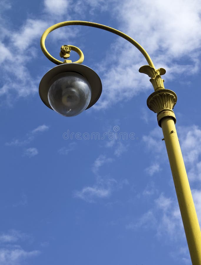 An old-fashioned lantern. stock images