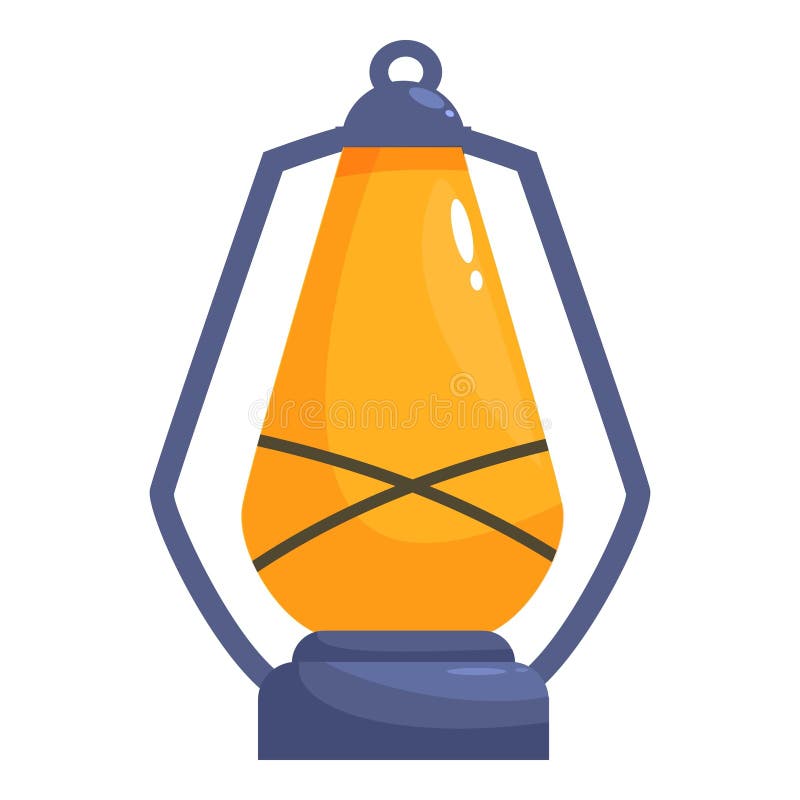 Old fashioned lantern standing and illuminating the darkness royalty free stock photography