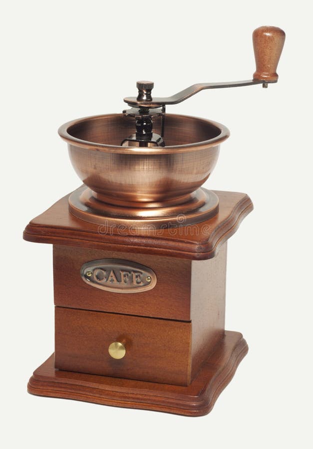 Old Coffee Mill With Crank 3 Stock Image Image of coffee, coffeemill 34649179