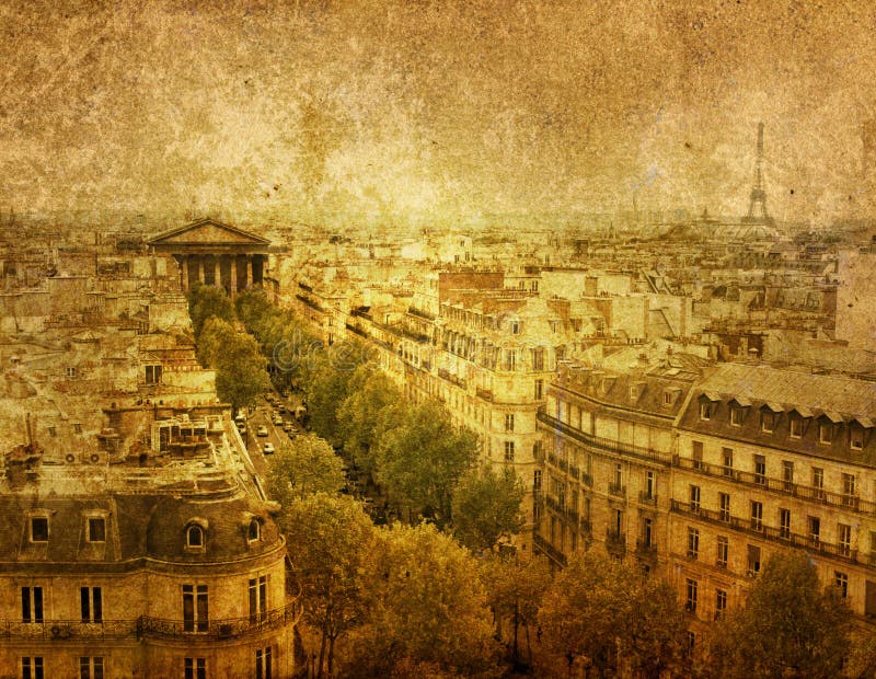 Old-fashioned paris