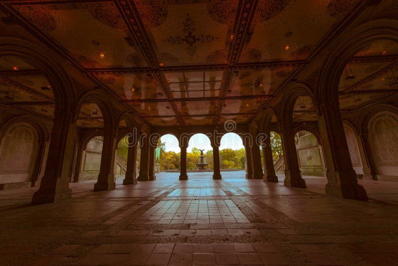 Bethesda Terrace Central Park Stock Photo 2348290361