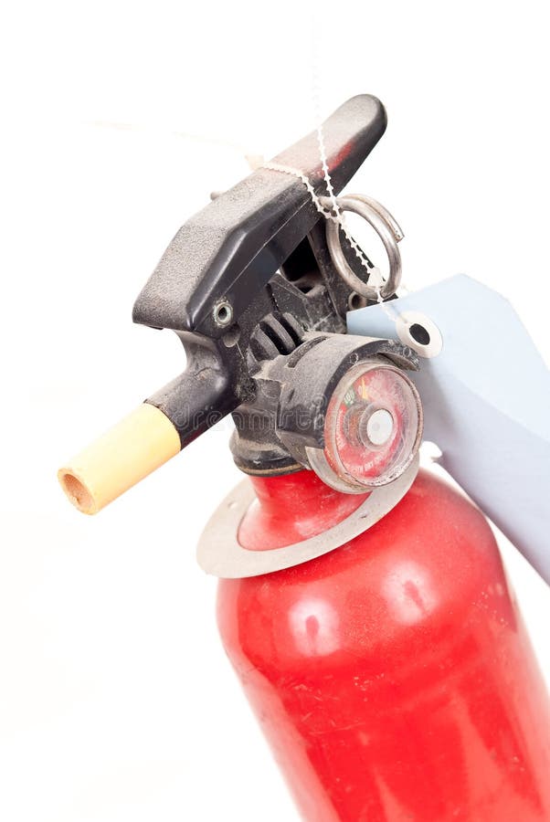 Old Fire Extinguisher stock photo. Image of container 16283380