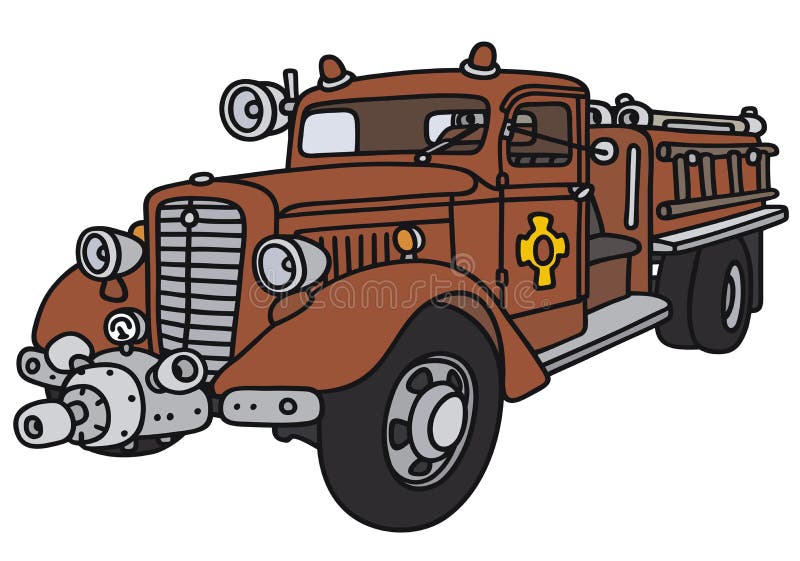 Old Fire Truck Stock Illustrations – 461 Old Fire Truck Stock  Illustrations, Vectors & Clipart - Dreamstime