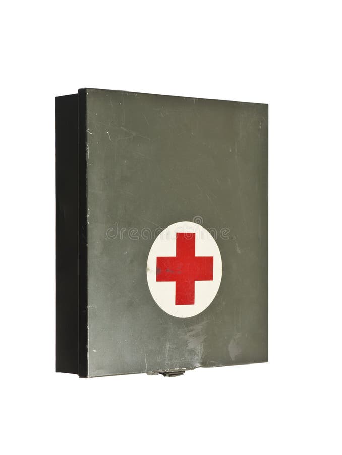 Old first aid kit