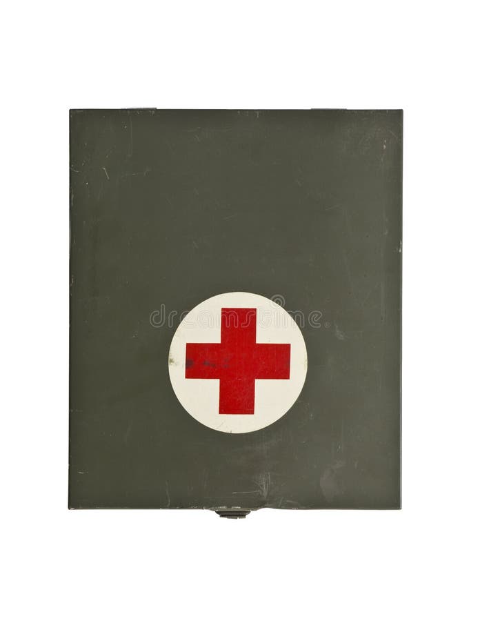 Old first aid kit