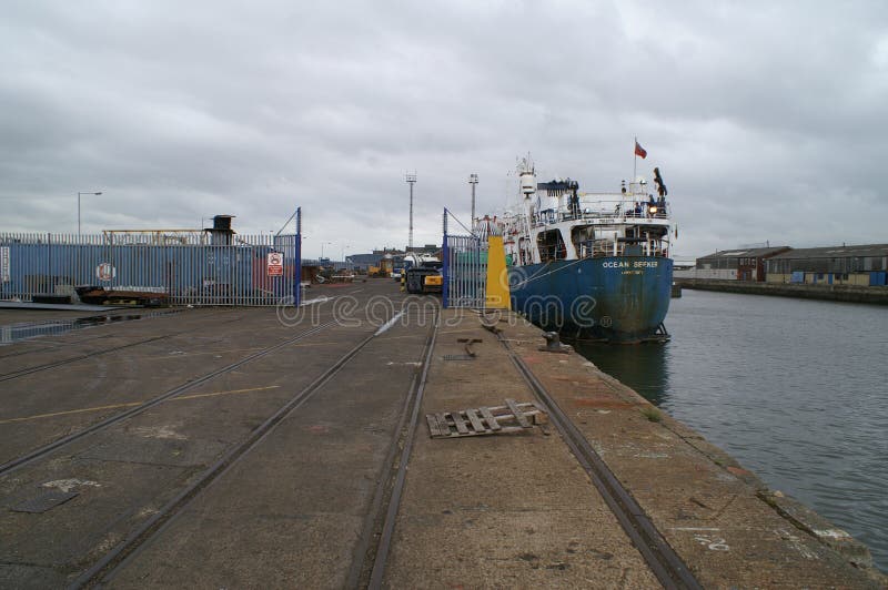 Albert dock, Kingston upon Hull fishing trade