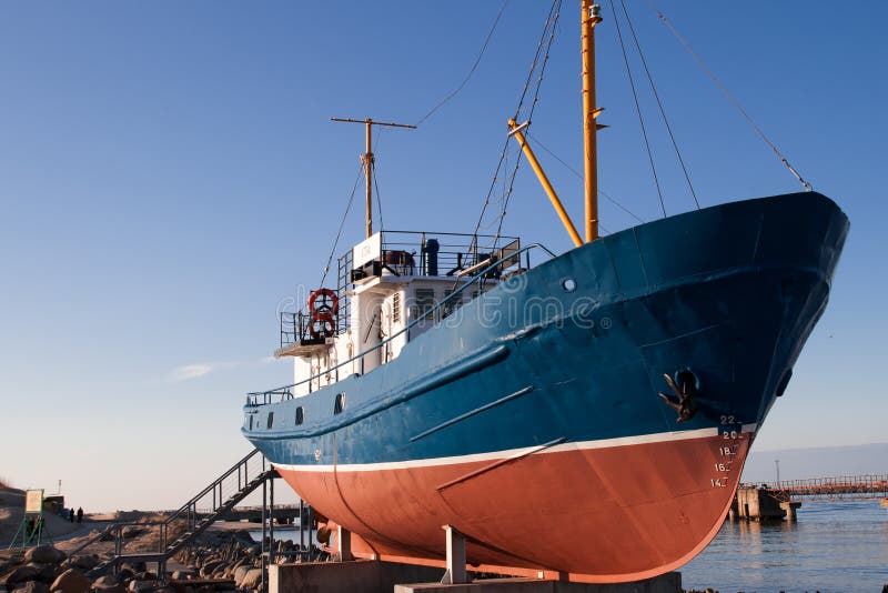 Old fishing boat