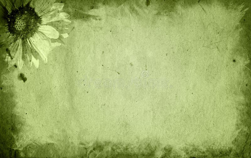 Old and flower paper texture background