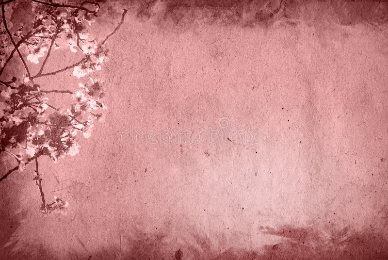 Old and flower paper texture background