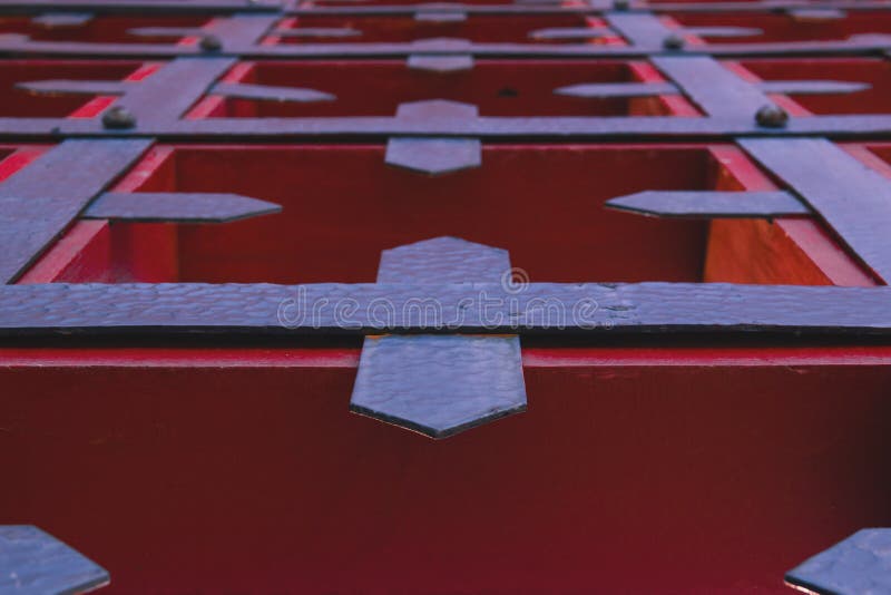 Old forged gates, close up. royalty free stock photo Old forged gates, close up. royalty free stock photo