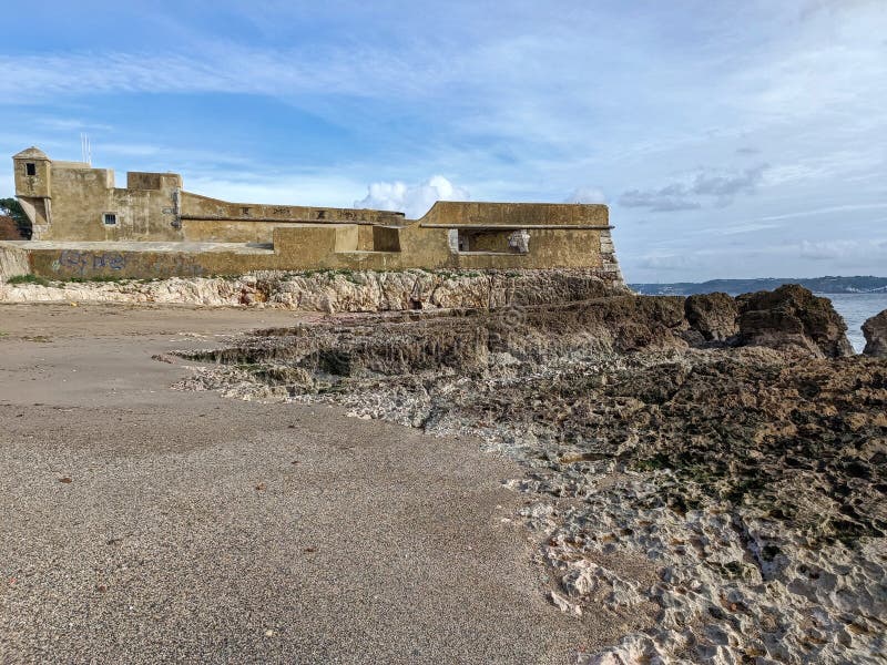 ancient fort by the sea. ancient fort by the sea