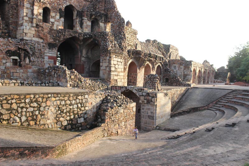 The old fort new delhi india