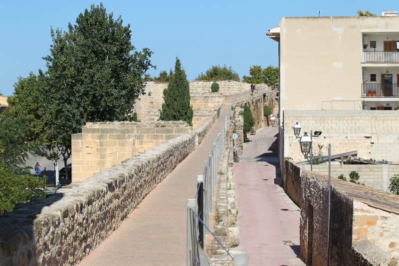 Old fortress in Alcudia, Mallorca