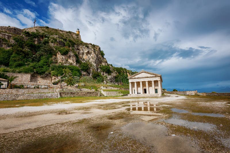 The old fortress, Corfu island, Greece