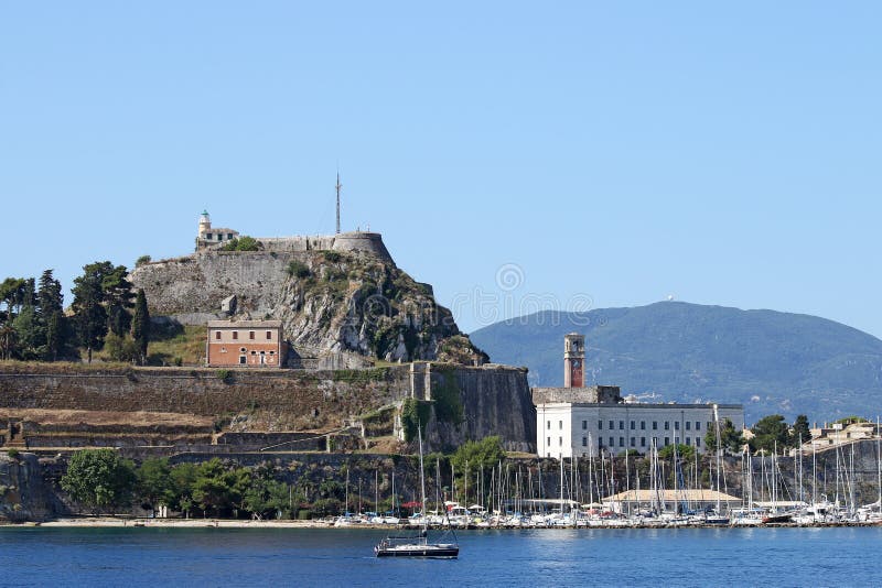 Old fortress Corfu island