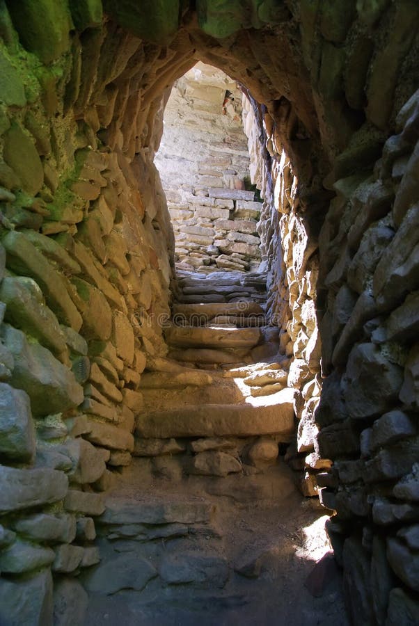 Old fortress stairs
