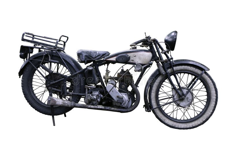 Old French motorbike