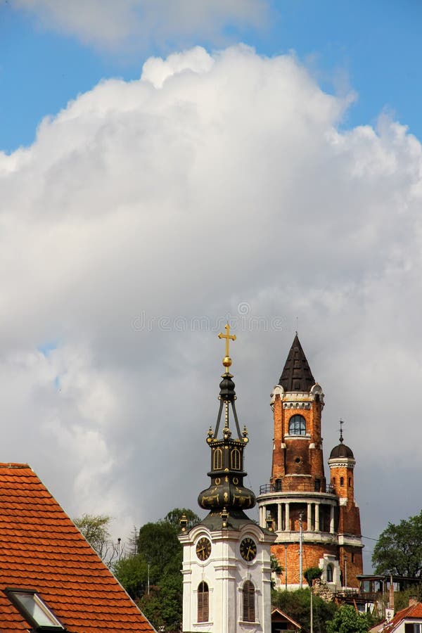 Old Gardos Tower in Zemun-Belgrade,Serbia stock image Old Gardos Tower in Zemun-Belgrade,Serbia stock image