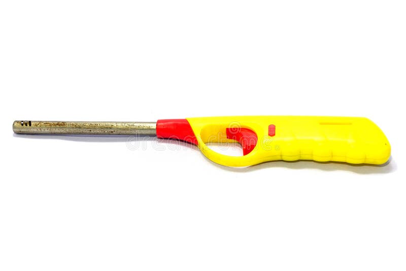 Old gas stove lighter 02 stock image. Image of plastic 76875421