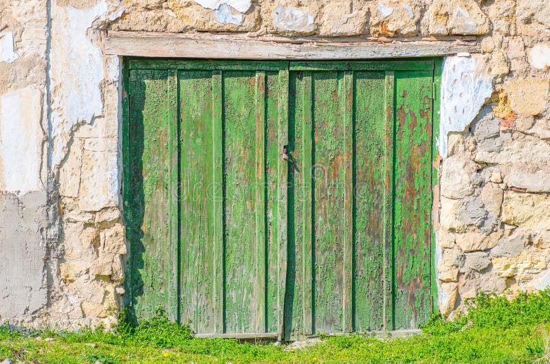 Old gate on the green