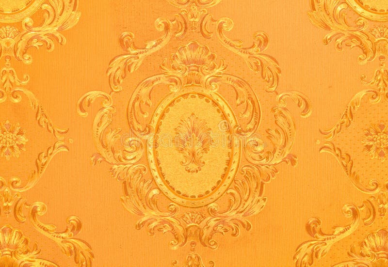 Old gold wallpaper stock photo. Image of grunge, effect 19008584