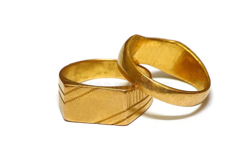 Old Gold wedding rings stock photo. Image of gold, ring 47288790