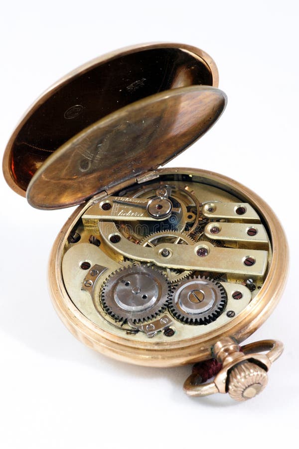 Clock Internal Mechanism Structure Stock Image Image of running