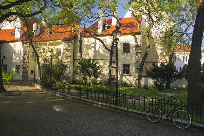 Old gothic church in Bratislava, Slovakia